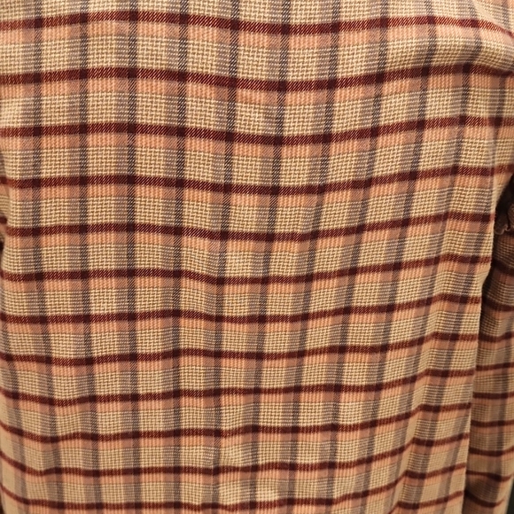 Paige Plaid button down top - Picture 4 of 6